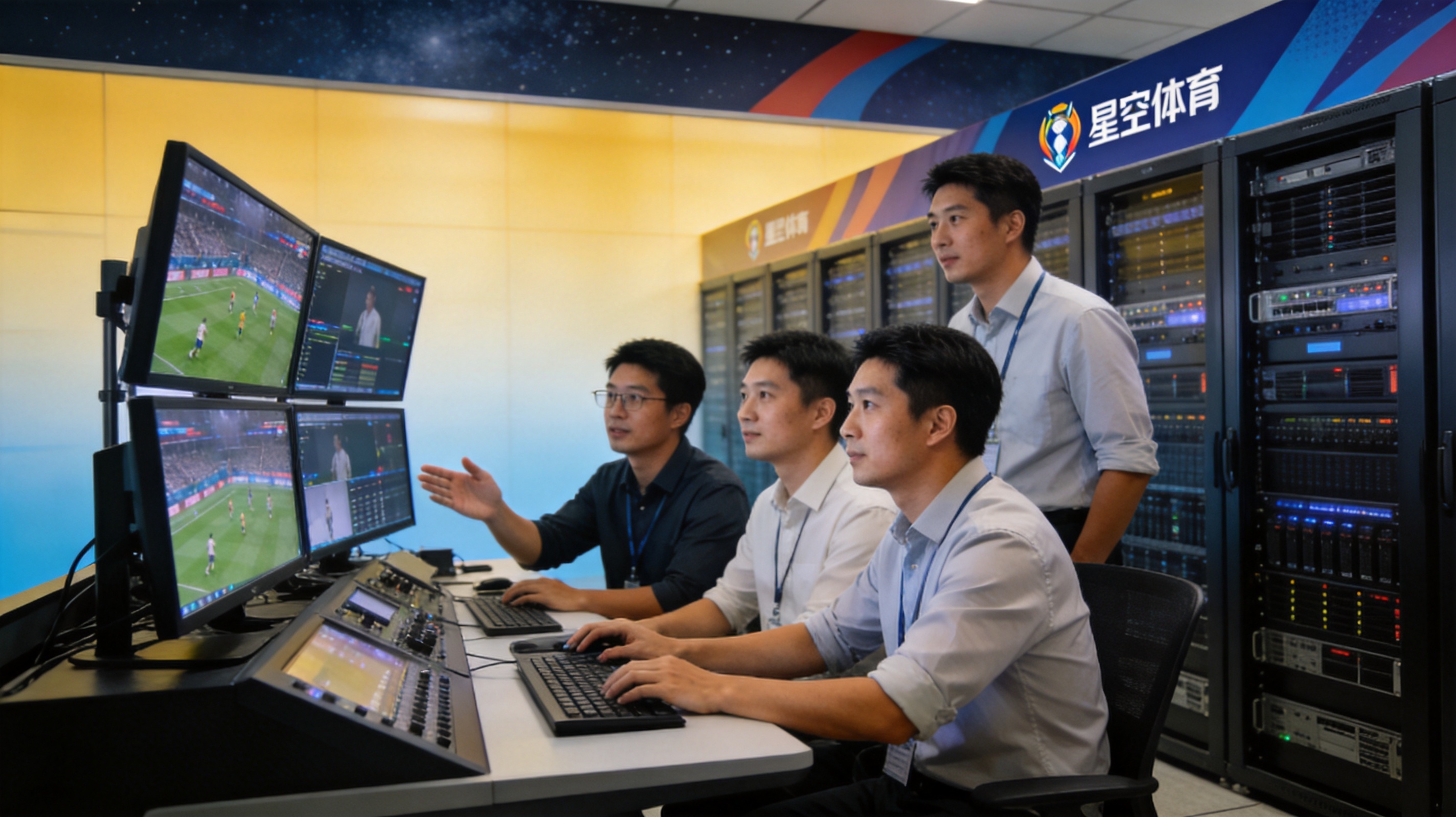 星空游戏团队与赛事数据中心的介绍图片